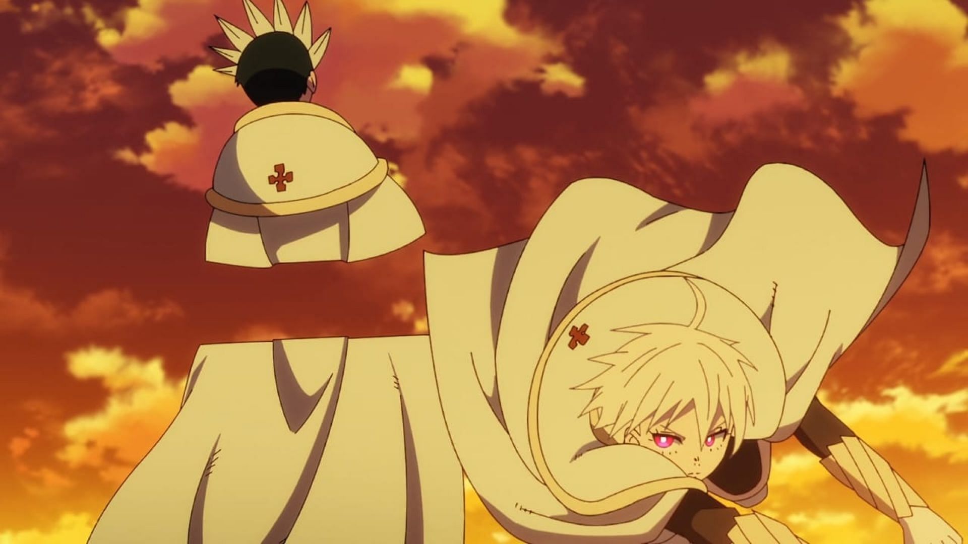 Sho cuts down Faerie (Image via David Production)